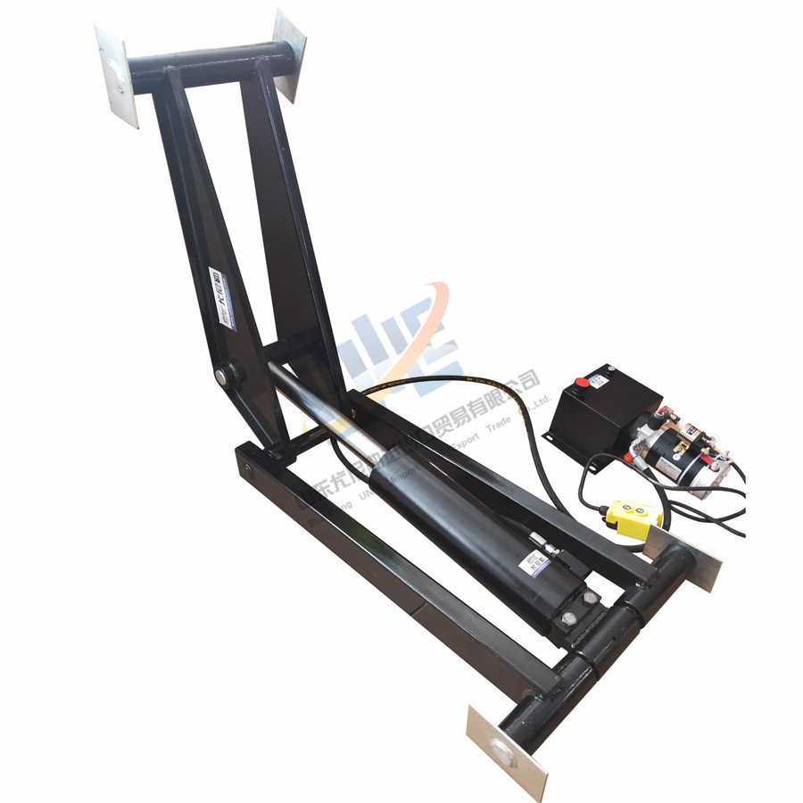 Frame type Low profile dump trailer hydraulic scissor hoist lift kit