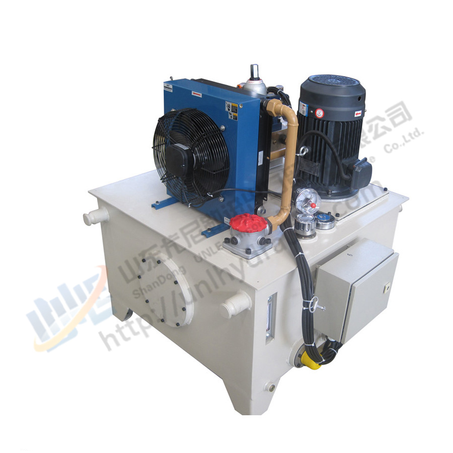 Tool electric pump design example dual control station hydraulic power