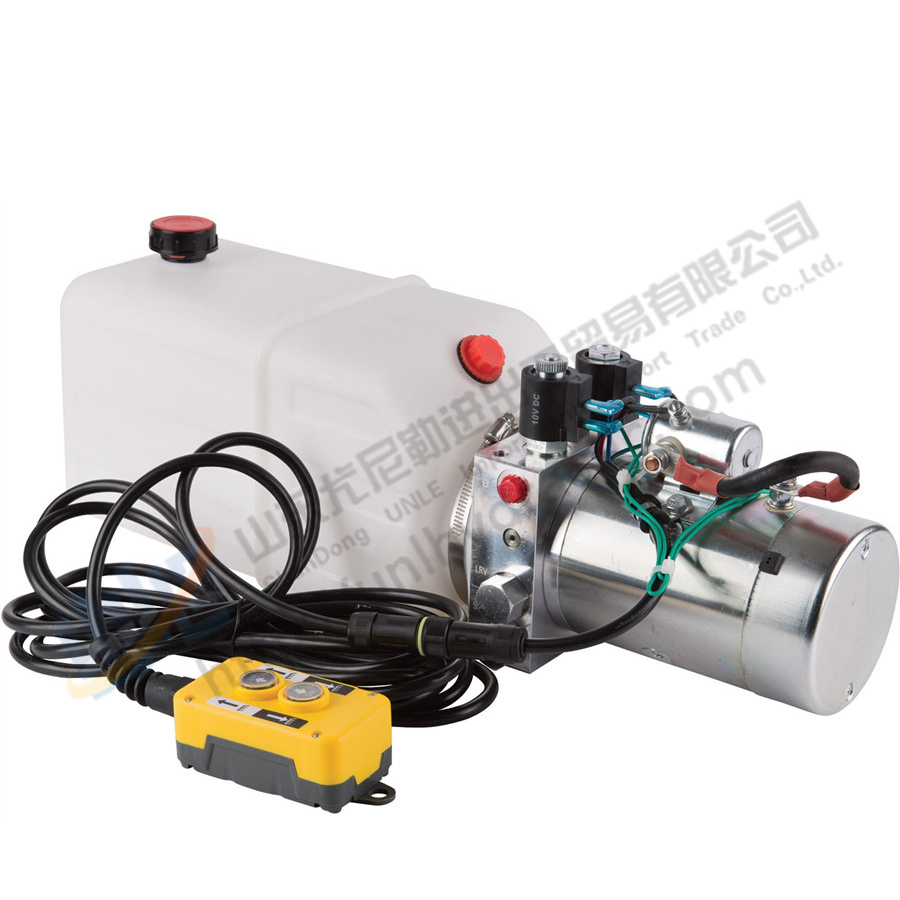 V V Dc Single Double Acting Hydraulic Power Unit For Tipper Trailer