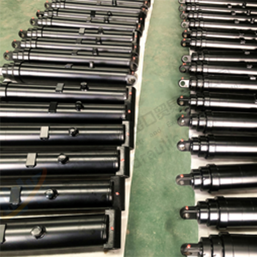 PK double acting long stroke hydraulic cylinder chrome hydraulic