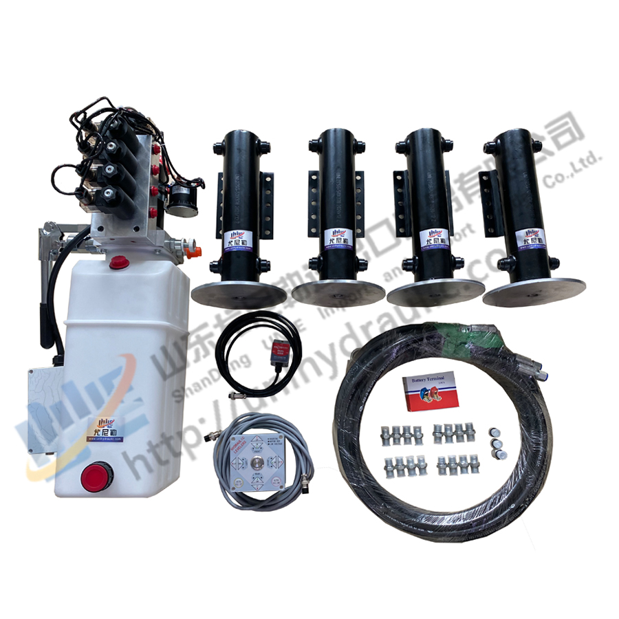 5 ton double acting hydraulic cylinder autoleveling system for fifth