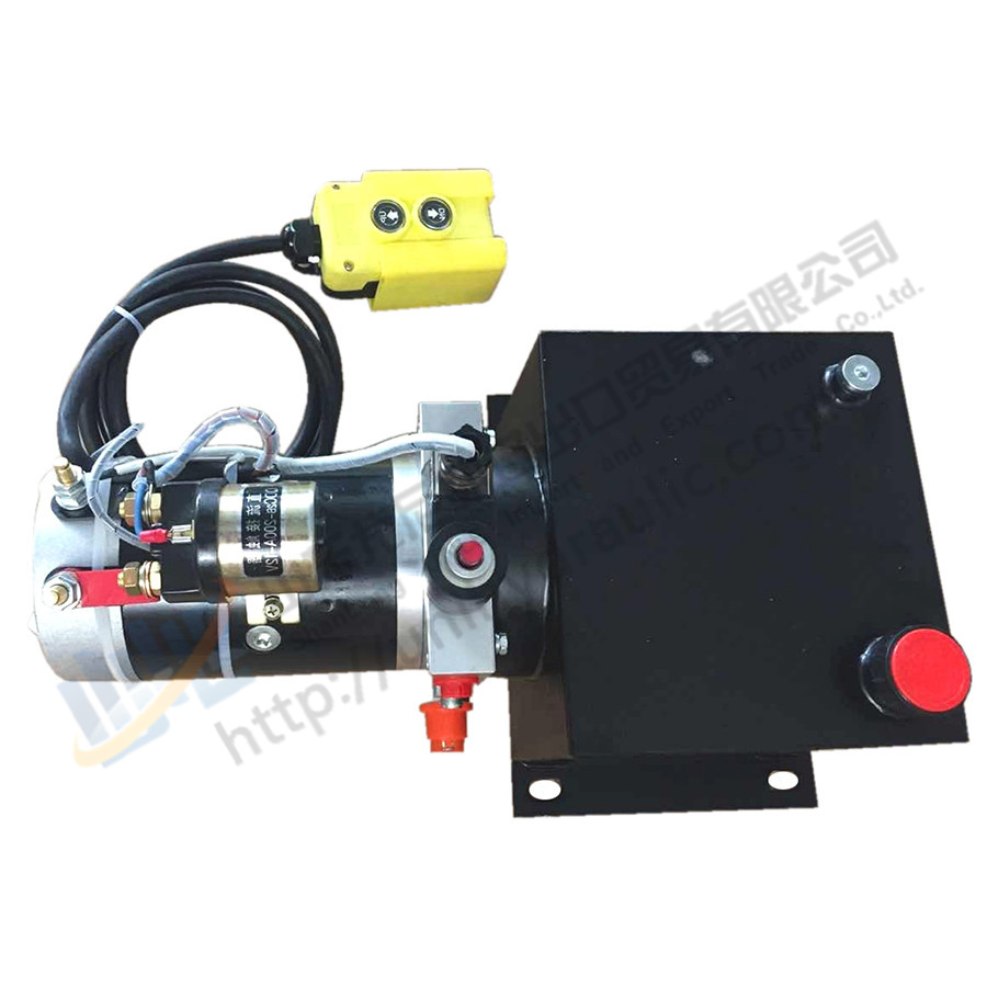 12 Volt Power Unit For Hydraulic System Dump Truck Crane Hydraulic