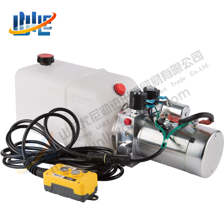 12 Volt Double Acting 48v dc hydraulic power pack unit Hydraulic Power Pack Unit for trailer
