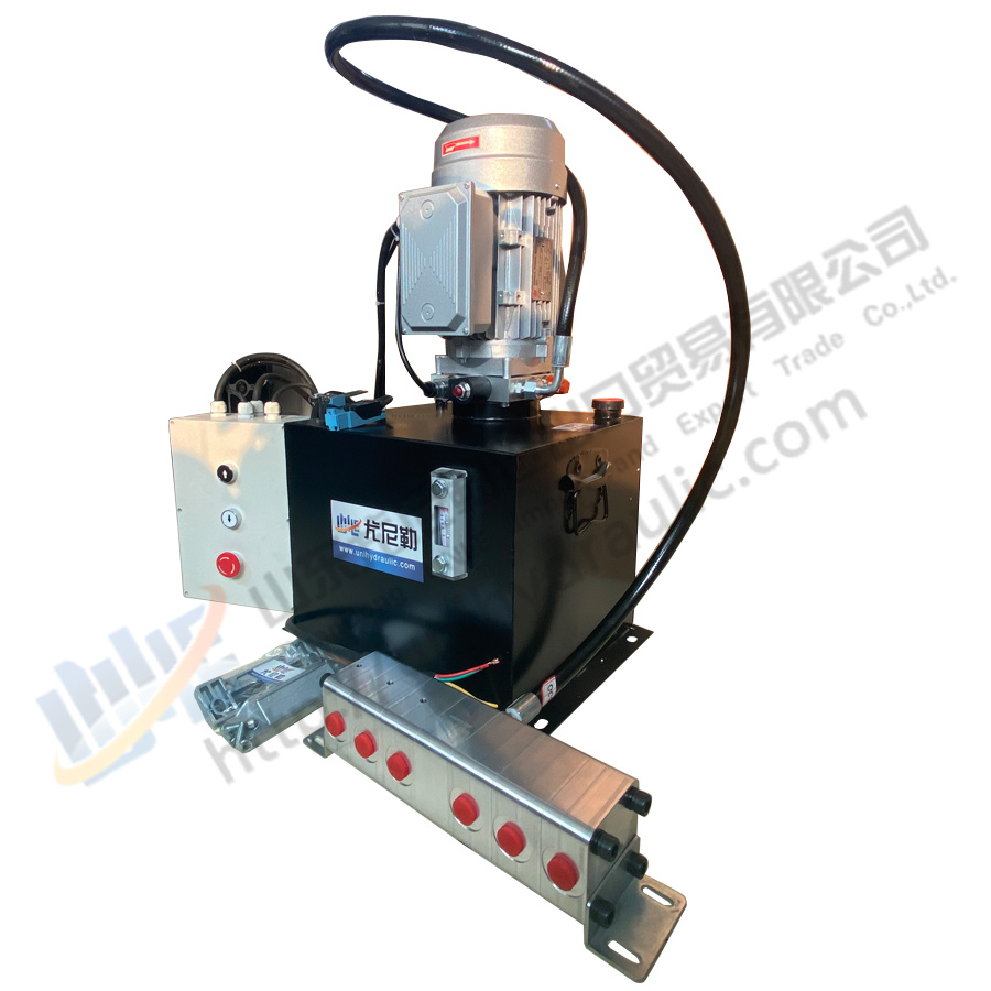 Hydraulic system single acting hydraulic power pack unit for lift