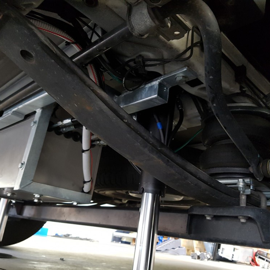 High Quality 3500 Kg RV Caravan Hydraulic Cylinder with Auto Leveling