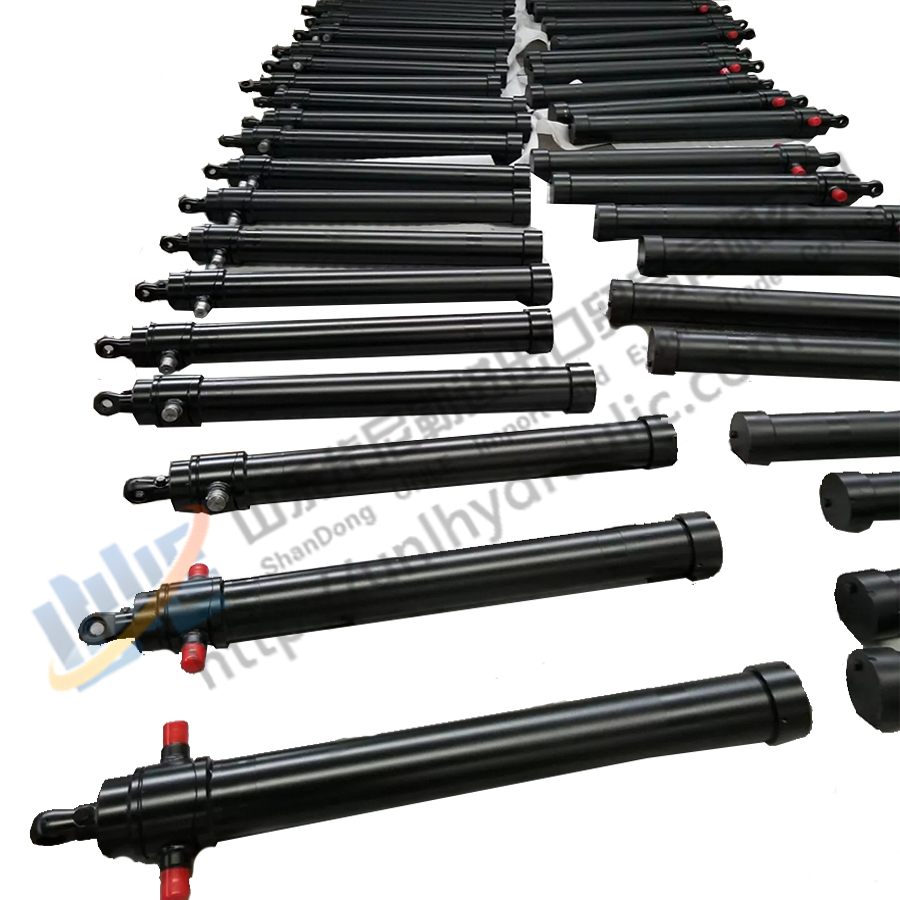 Heavy Duty Linear Actuator Telescopic Dump Trailer Kit Hydraulic