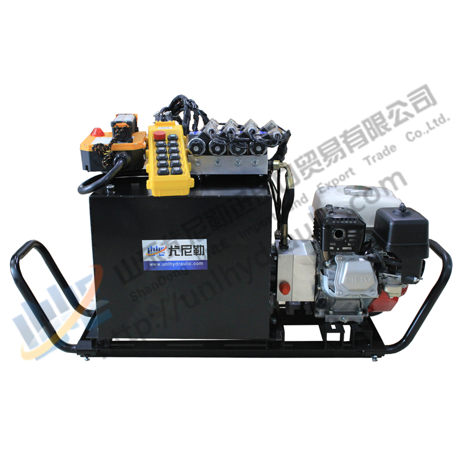 gas powered hydraulic power unit gasoline engine for lift system - Buy ...